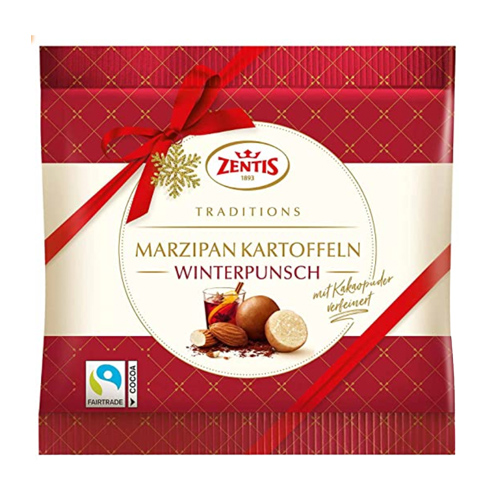 Zentis Marzipan Potatoes with Mulled Wine Flavor  3.5 oz.