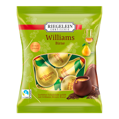 Riegelein "Williamsbirne" Pear Brandy Chocolate Pine Cone Ornaments , 4.4 oz