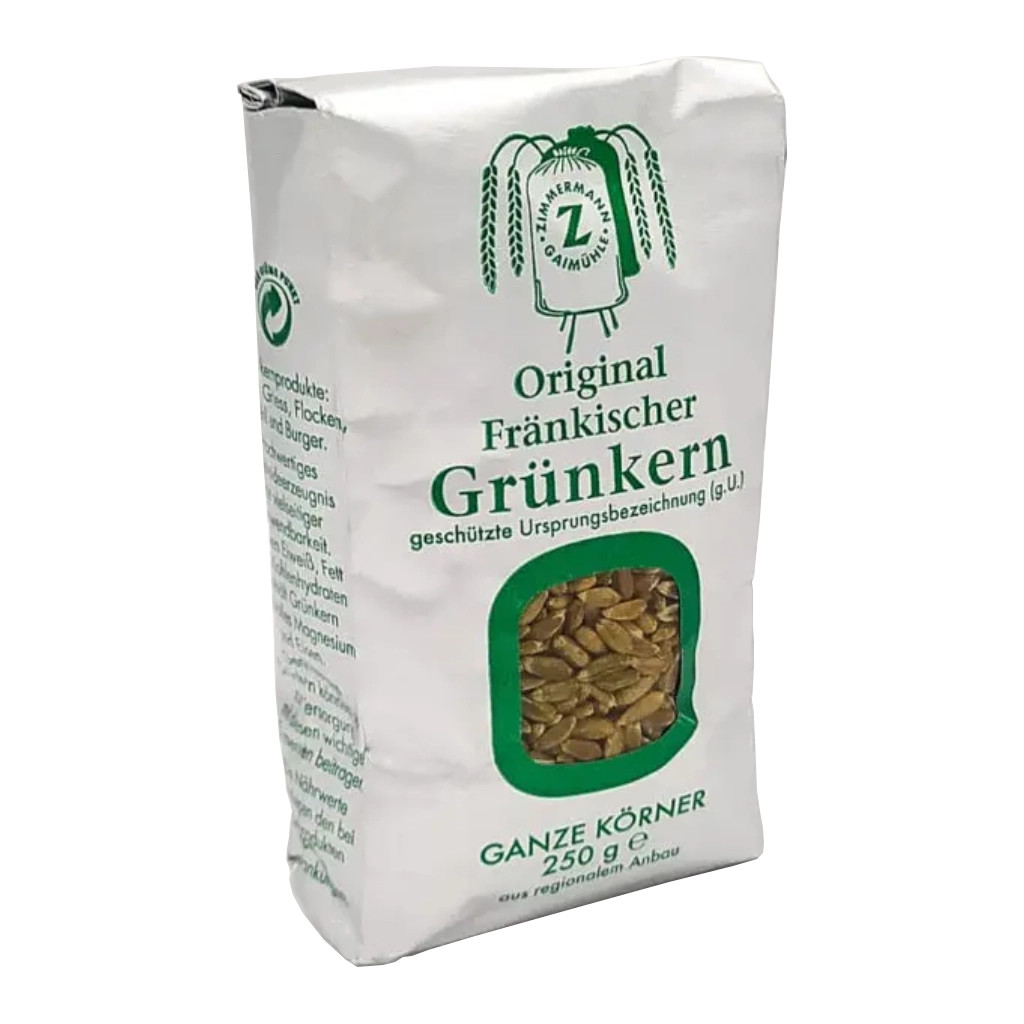 Zimmerman-Muehle Fraenkischer Guenkern Green Spelt Kernels Whole