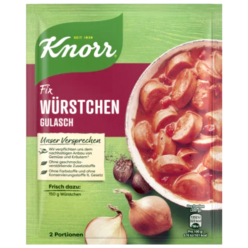 Knorr "Fix" Sausage Goulash Sauce Mix 2.4 oz