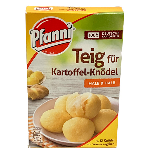 Pfanni Classic Potato Dumplings, half and half, 318g, 12 pc