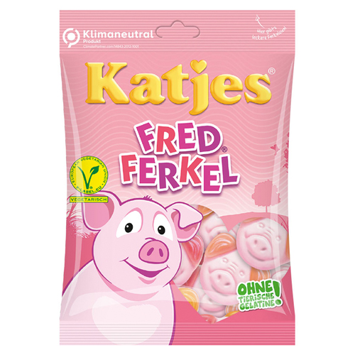 Autorisatie Boost projector Katjes Fred Ferkel Gummy Candy, Vegetarian, 7 oz - The Taste of Germany
