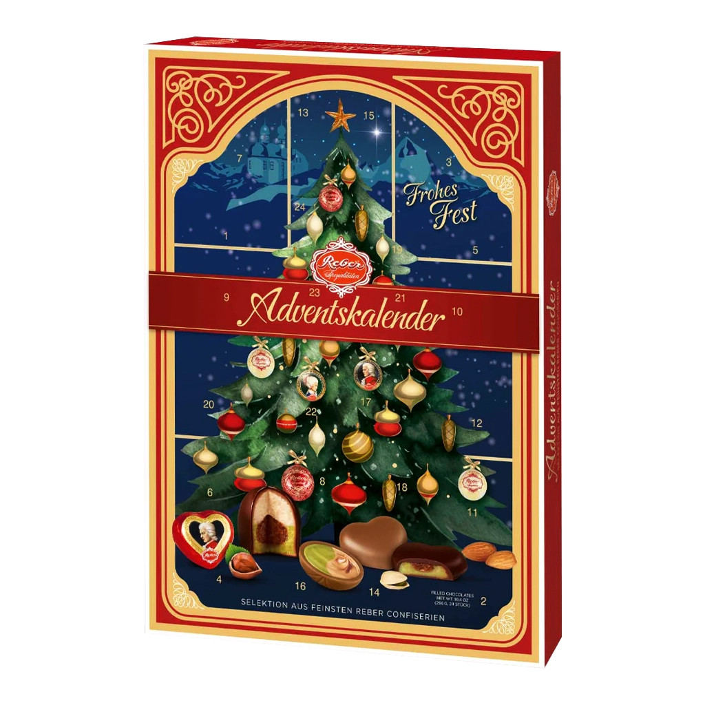 Reber Mozart Kugel Tree Advent Calendar