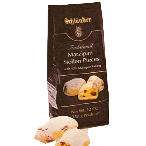 Schluender Stollen Bites with Marzipan Filling, 12.4 oz