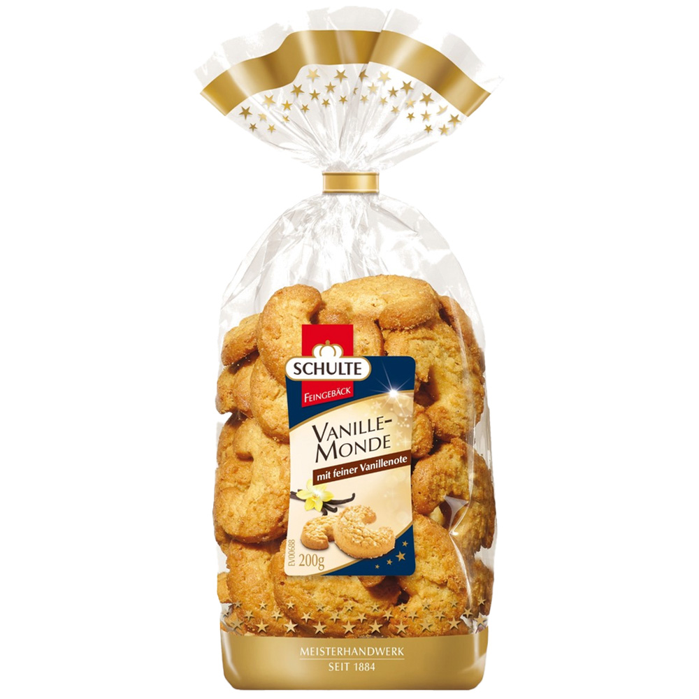 Schulte "Vanilla Kipferl" Crescent Cookies, 200g