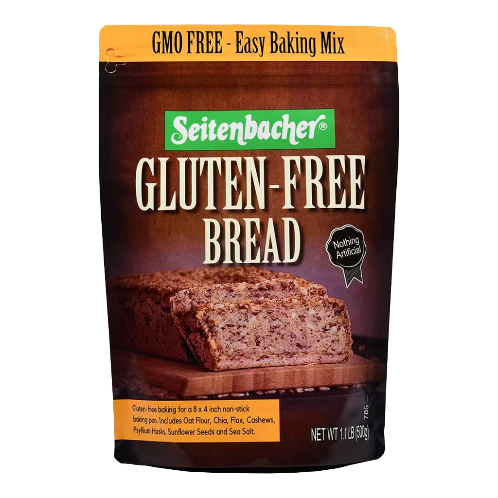 Seitenbacher Gluten Free Multiseed Bread Mix Front