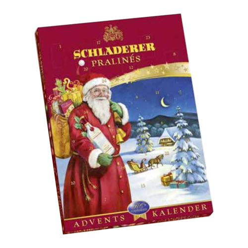Schladerer Liquor-Filled Praline Advent Calender 255g