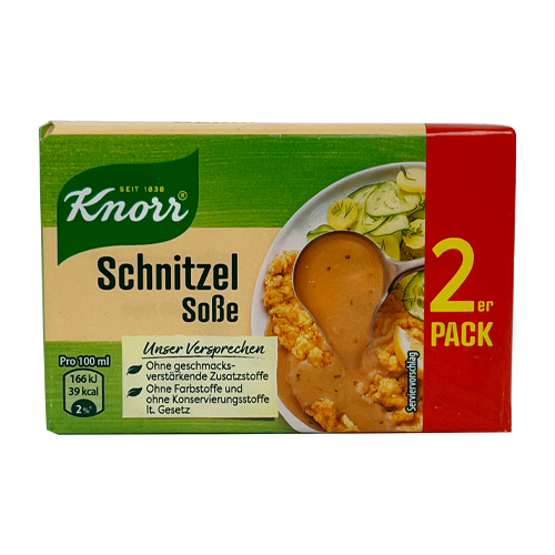 Knorr Schnitzel Sauce cubes