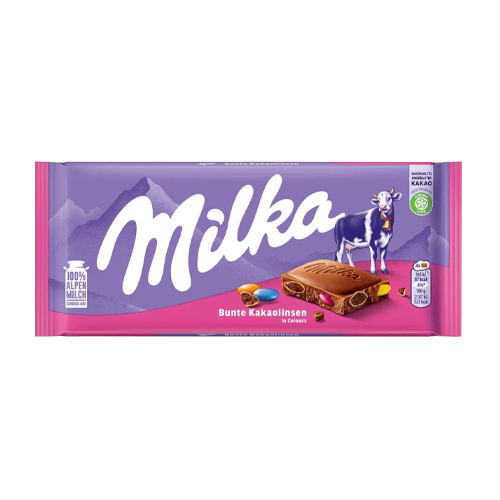 Milka Bunte Kakaolinsen
