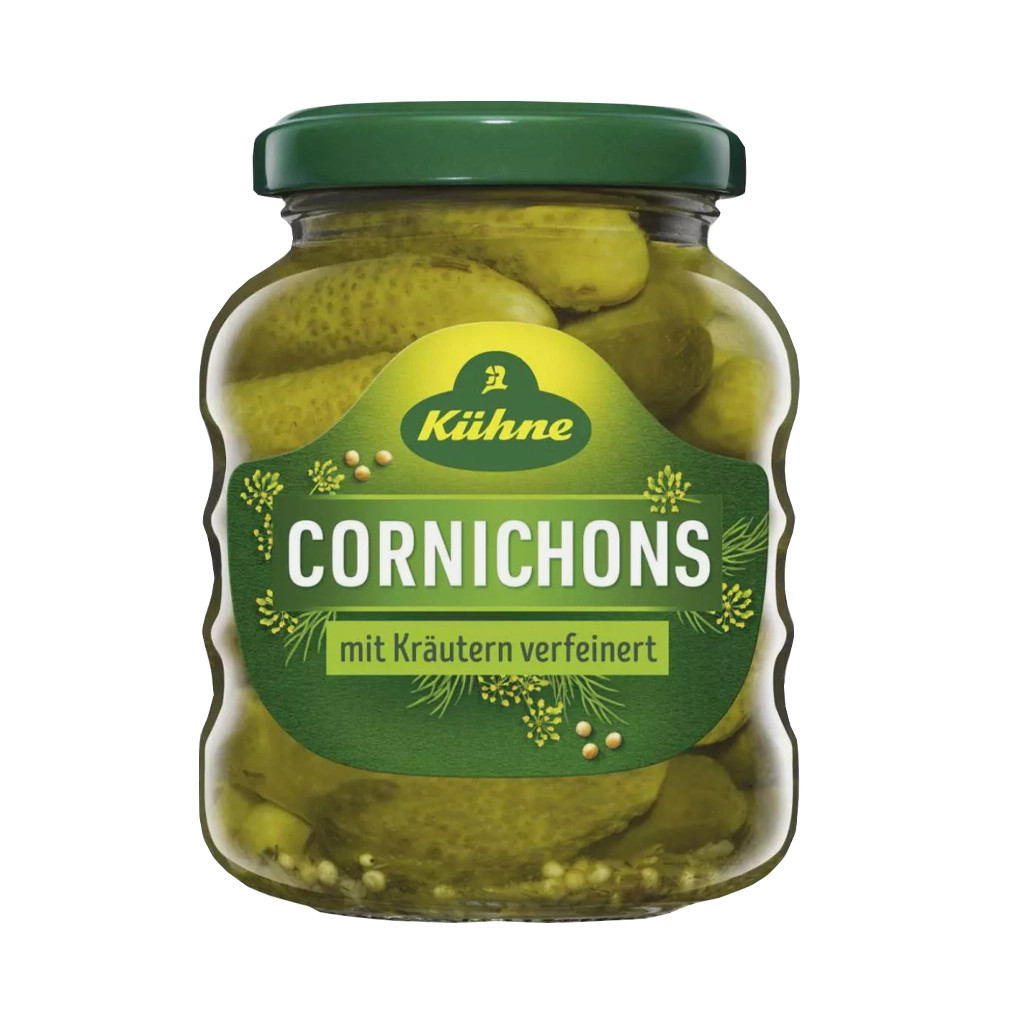 Kuehne Cronichons mit Krautern