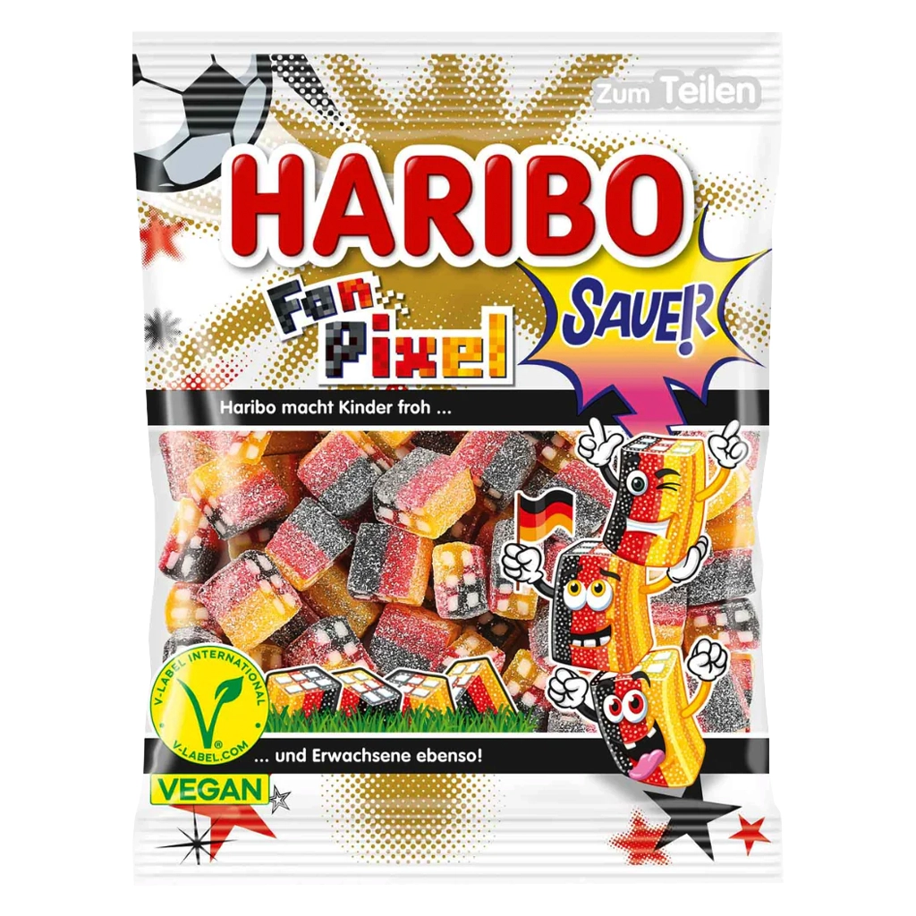 Haribo Fan Pixel Sour Gummies