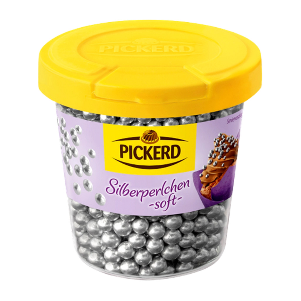 Pickerd Silber Pearls Baking Decoration, in Tub, 100g