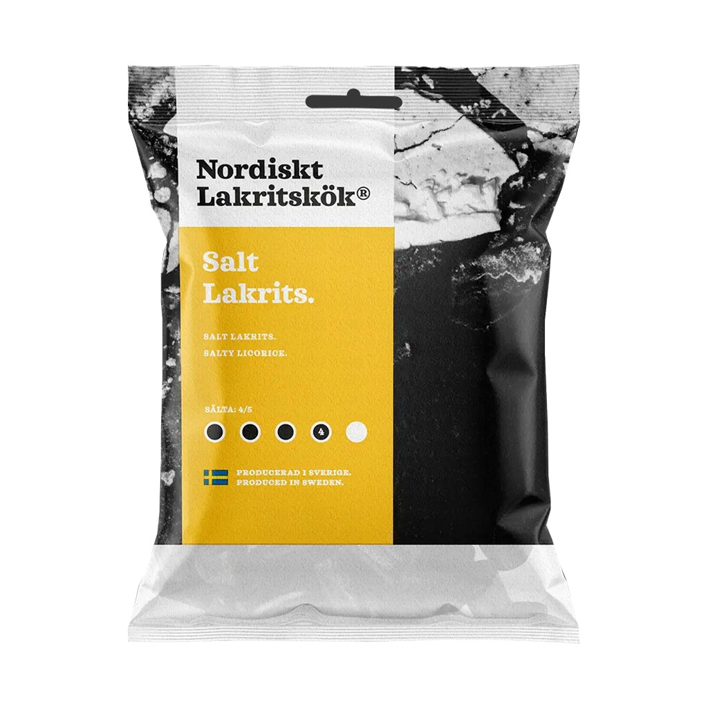 Nordiskt Lakritskok Salty Soft Licorice
