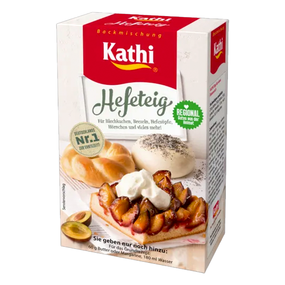 Kathi German "Hefekuchen" Yeast Cake Mix, 400g