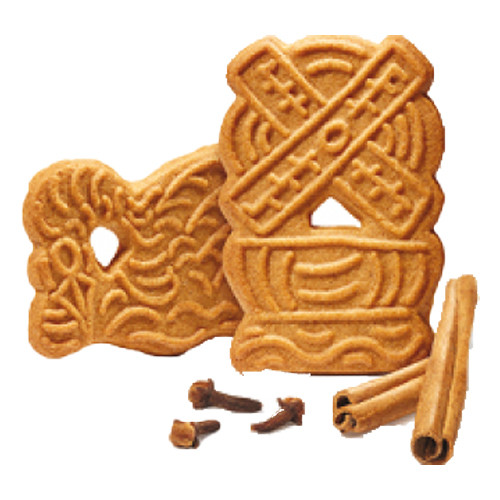 Coppenrath Traditional Spekulatius Cookies in Green Holiday Tin, 35.2 oz
