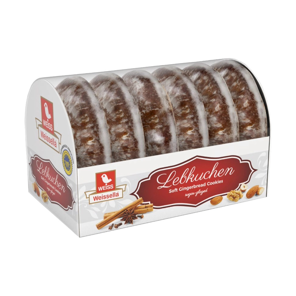 Weiss Oblaten Lebkuchen with Icing