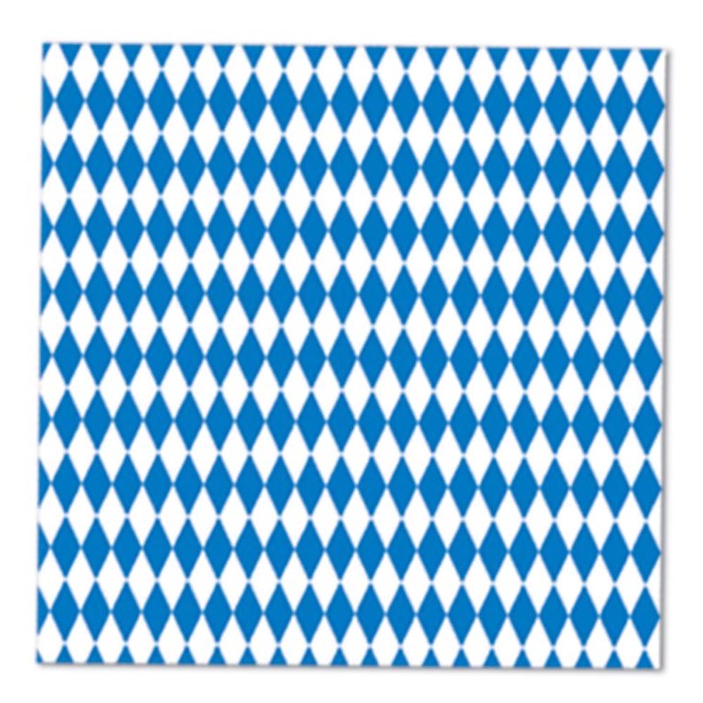 The Taste of Germany "Blue White" Bavarian Dinner Napkins (16/pkg)