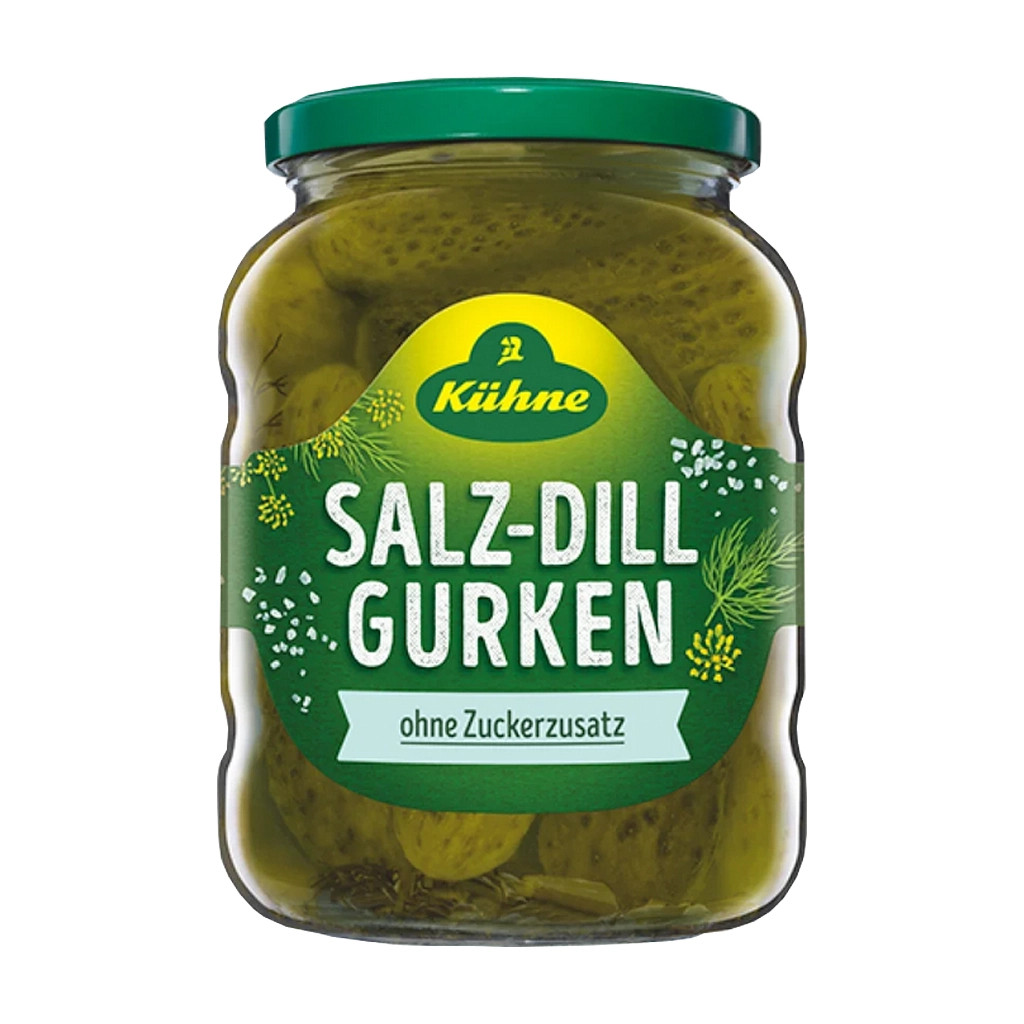 Kuehne Salz-Dill Gherkins Jar