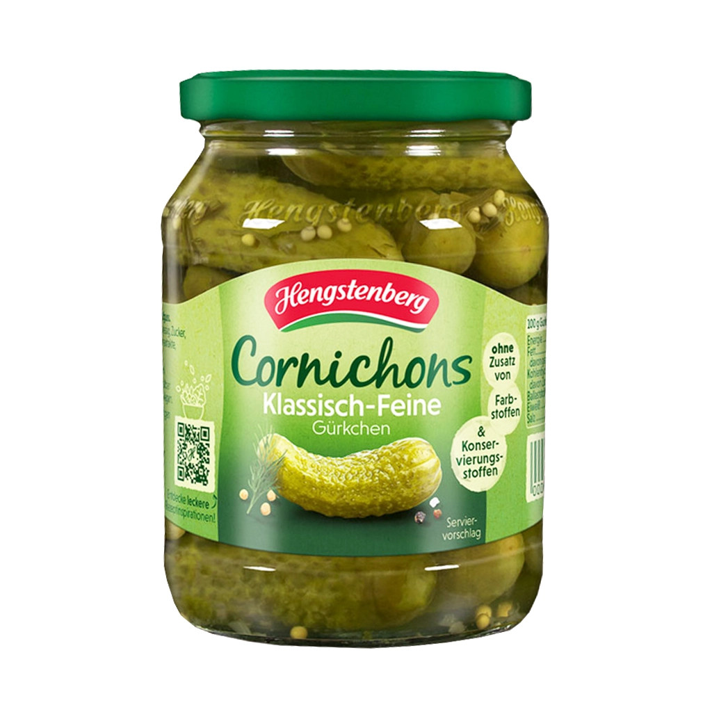Hengstenberg Klassisch-Feine Cornichons