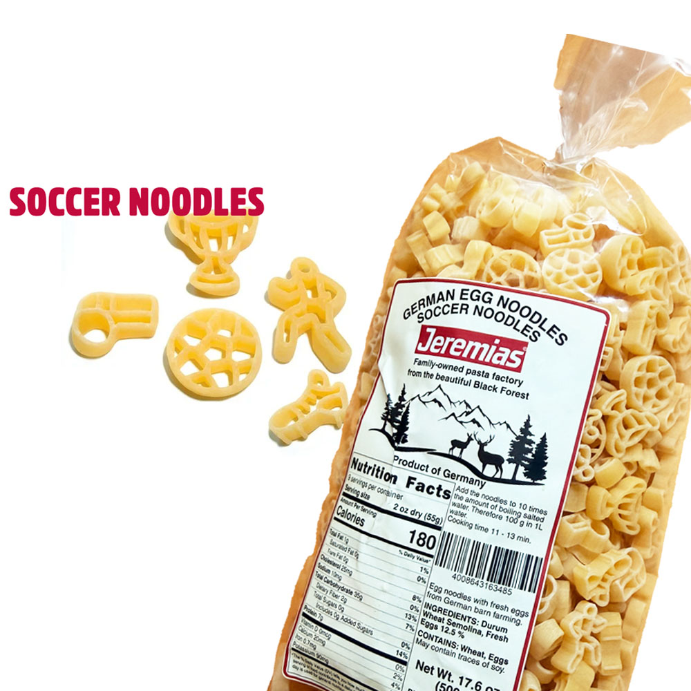 Jeremias German "Soccer" Egg Noodles, 500g