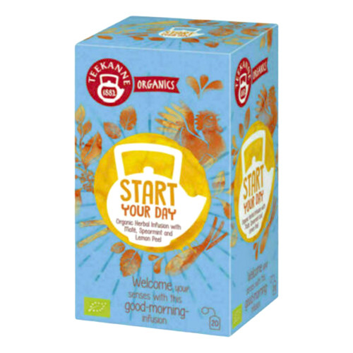Teekanne "Start Your Day" Organic Herbal Tea Mix, 20 bags - BB