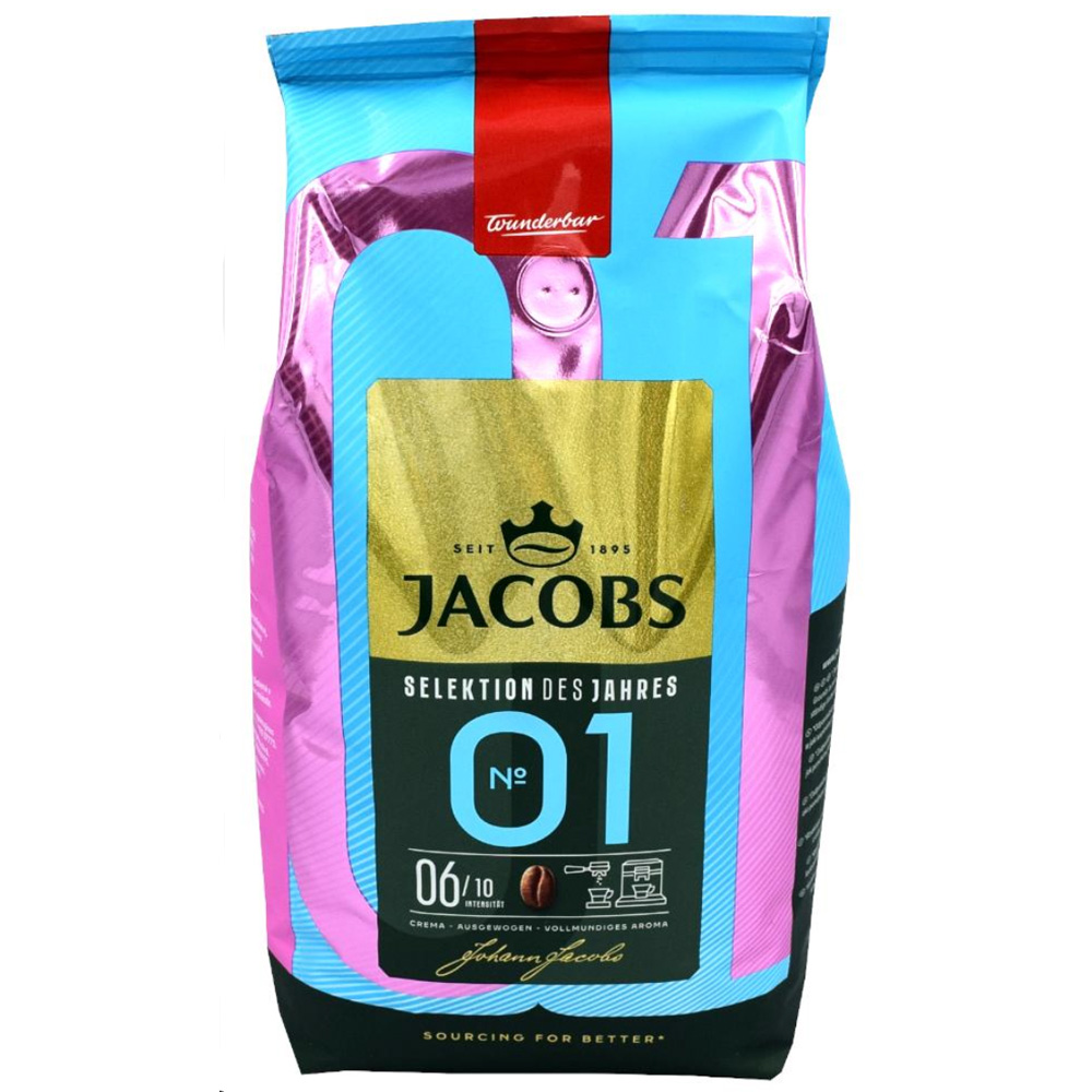Jacobs "Selection of the Year" Coffee Creama Whole Bean, 1kg, 35.3oz