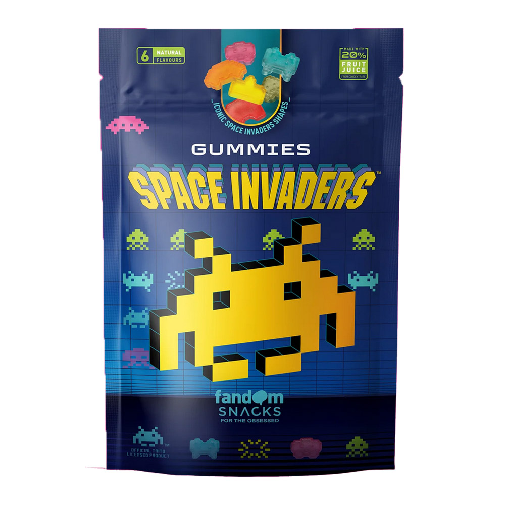 Fandom "Space Invaders" German Gummy Snacks, 125g