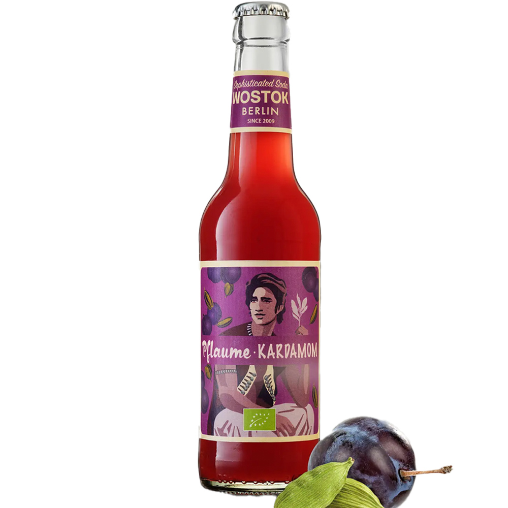 Wostok Plum Cardamom Berlin Craft Soda, 330ml