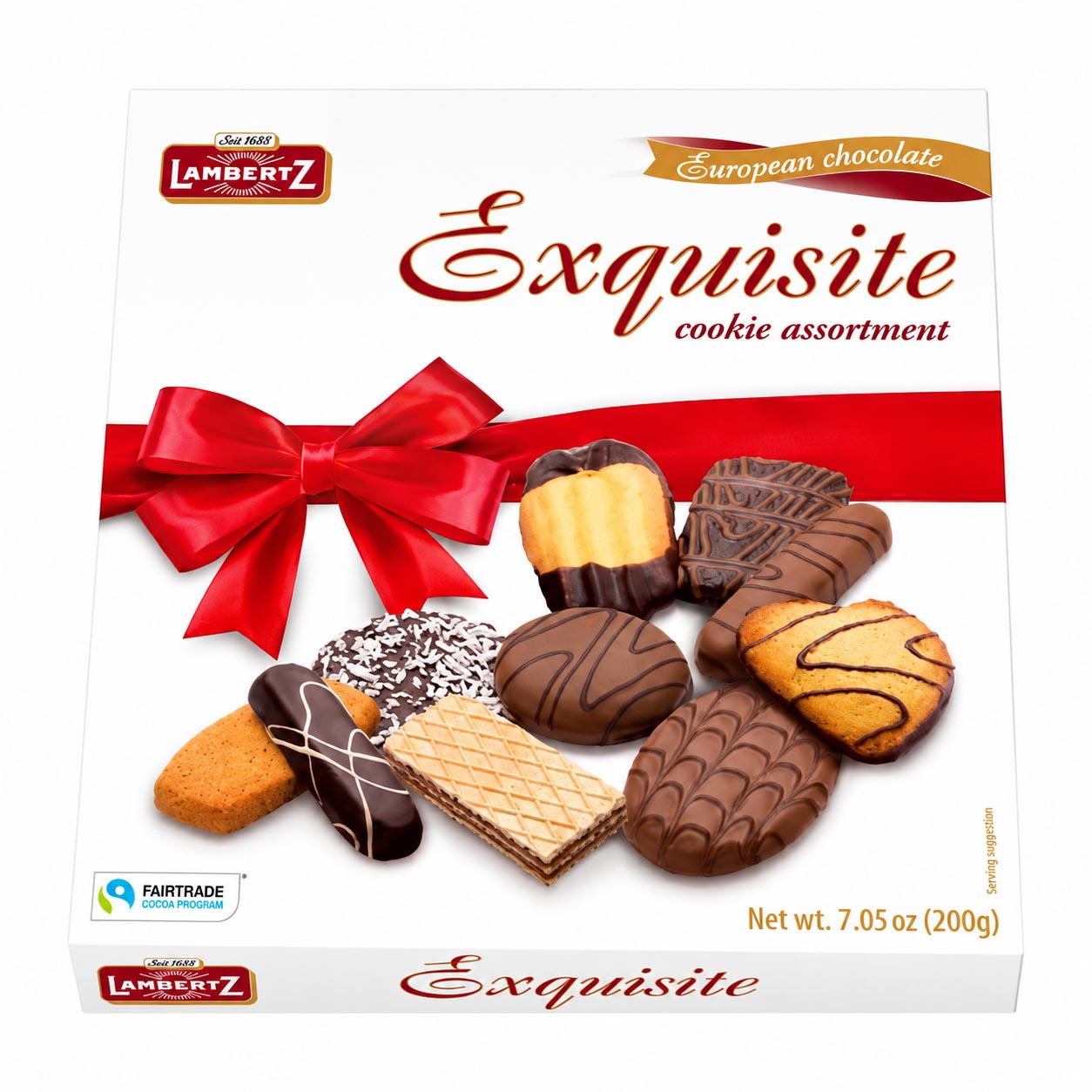 Lambertz "Exquisite" German Holiday Cookie Assortment, 7.1 oz