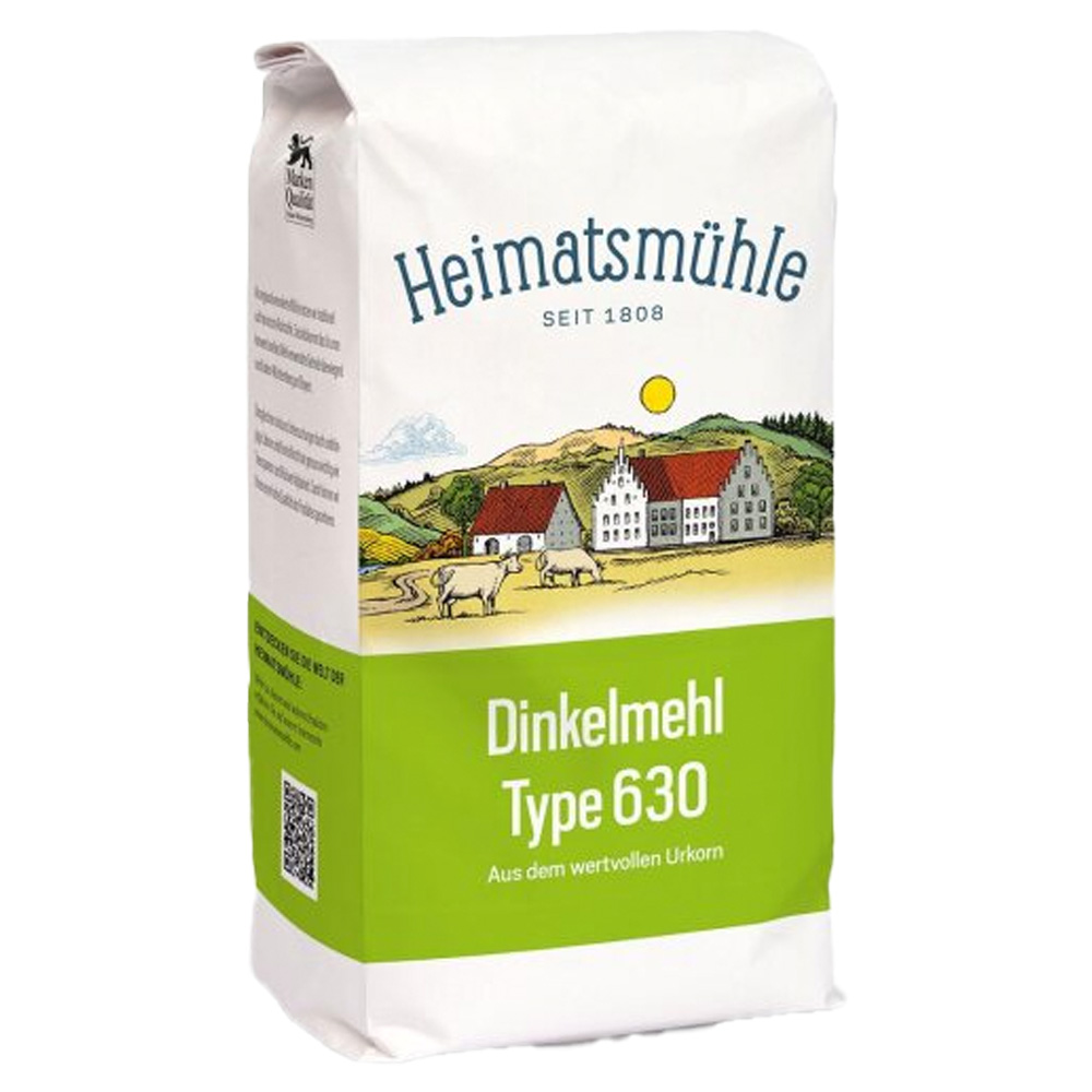 Heimatsmuehle German Spelt Wheat Flour Type 630, 1kg