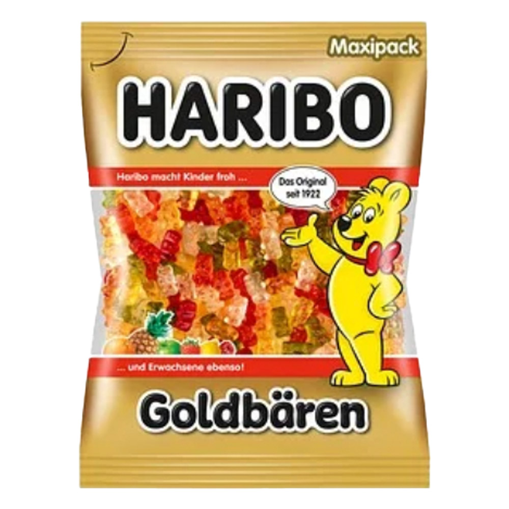 Haribo Gold Bears Gummies, "Maxi"  1,000g - made in Germany