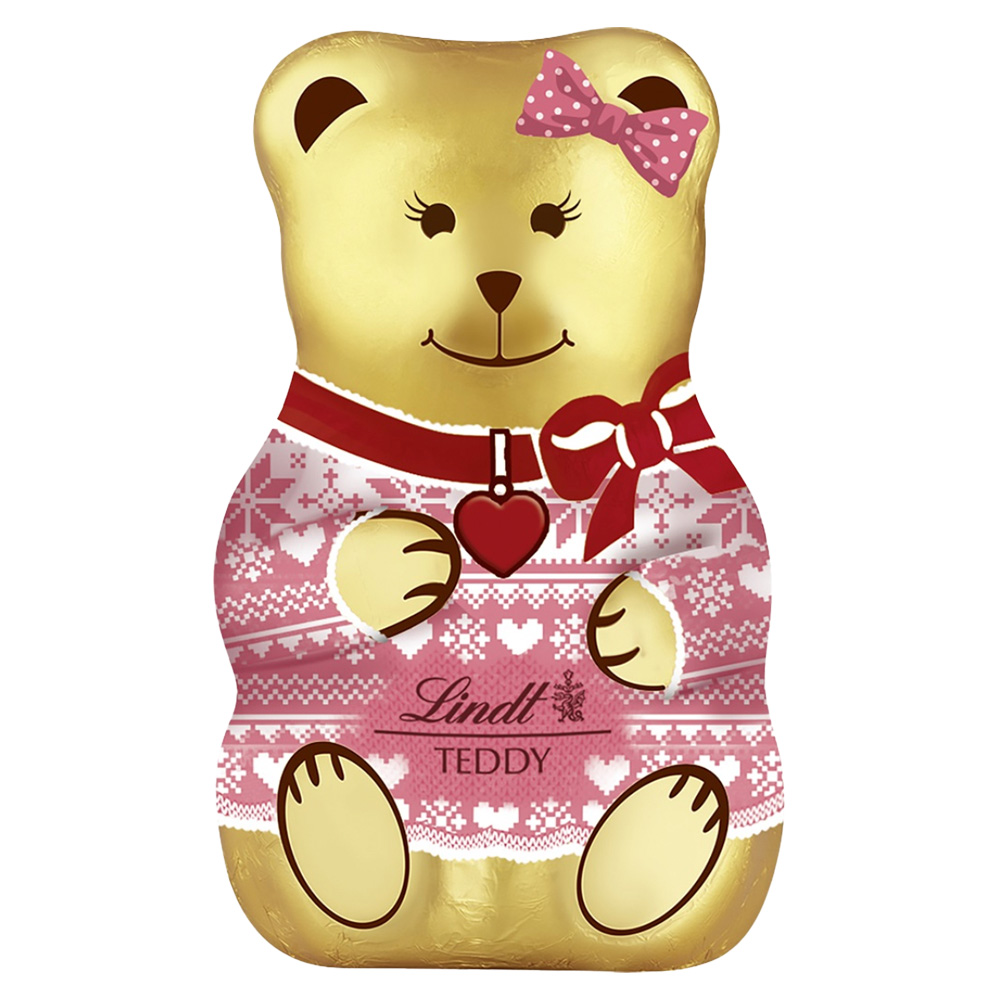 Lindt Chocolate Bear in Holiday Pajama in Gift Box, 40g