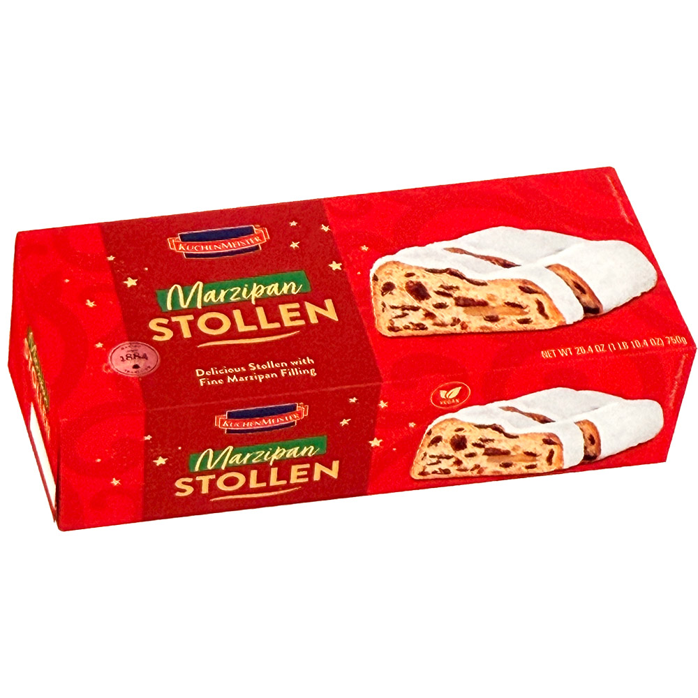 Kuchenmeister Luxury Marzipan Stollen in Gift box 26 oz
