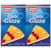Dr. Oetker Cake Glaze Clear 2 Packets .35 oz per packet - SALE