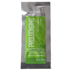 Doc Johnson Prolong for Men-Cream Sachet Doc Johnson Prolong for Men-Cream Sachet
