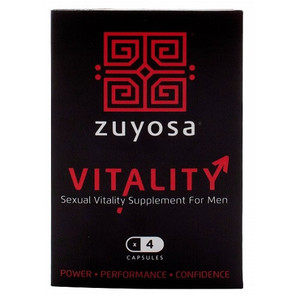 Zuyosa Sexual Vitality Supplement for Men 4 Pack Zuyosa Sexual Vitality Supplement for Men 4 Pack