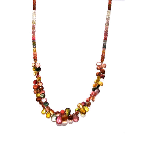 Fruity Pebbles Paddle Necklace