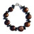 Bronze Coins and Peacock Dancing Pearl Bracelet