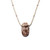 Ocean Jasper Necklace on Freshwater Cultured Pearls with Garnet Accents