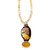 Golden Owl Artglass and Amber Necklace
