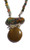 Ocean Jasper Reversible Pagoda Necklace with Silver Jacks