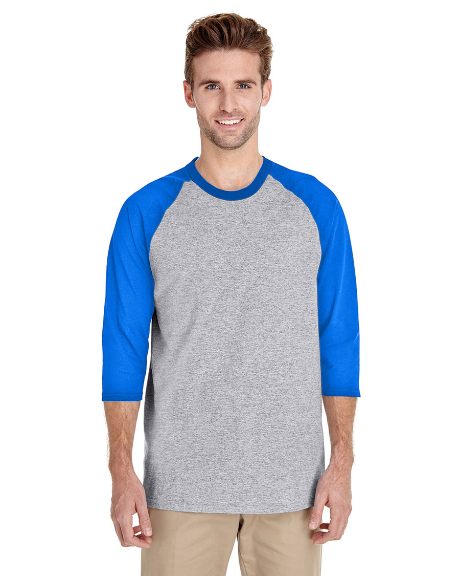 Gildan Adult 5.3 oz. 3/4-Raglan Sleeve T-Shirt