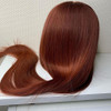 Reddish Brown Color #33b Straight 13x4 Lace Front 4x4 Lace Closure Human Hair Wig