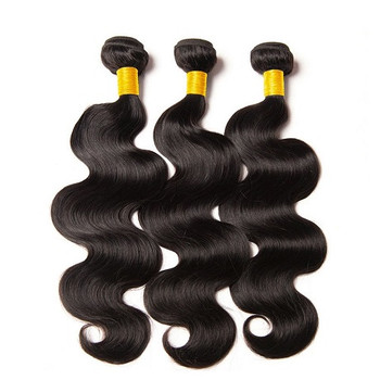 3 Bundles & Closure Body Wave Virgin Brazilian Hair