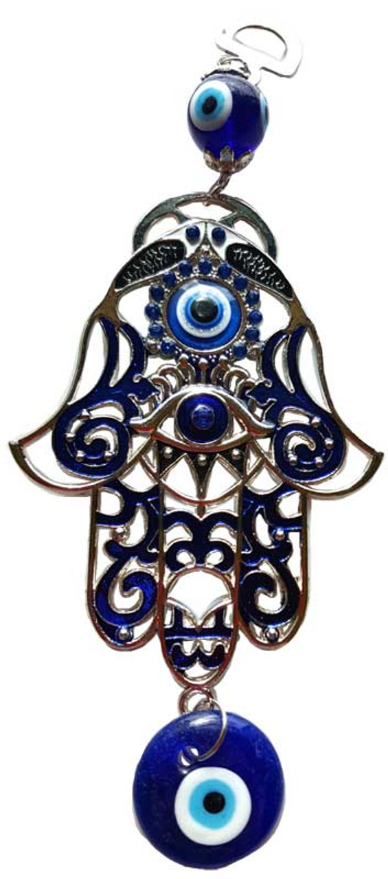 Hand Evil Eye Wall Hanging Wide