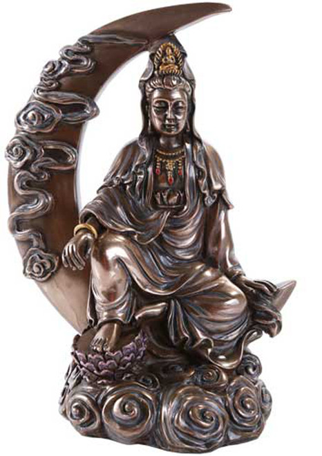 Kuan Yin Statue 8 1/4"
