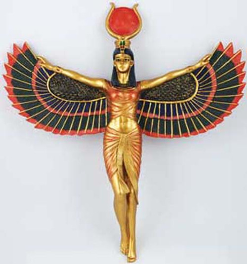 Open Wings Isis Statue