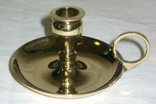 Brass Chime Candle Holder