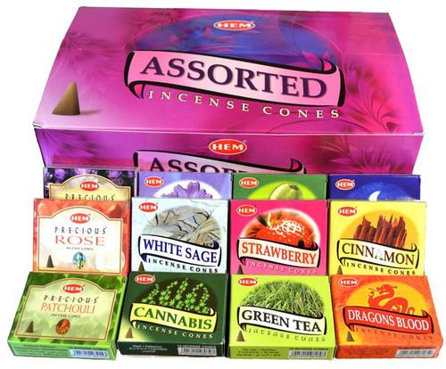Variety Pack HEM Cone 48 boxes of 10 pack