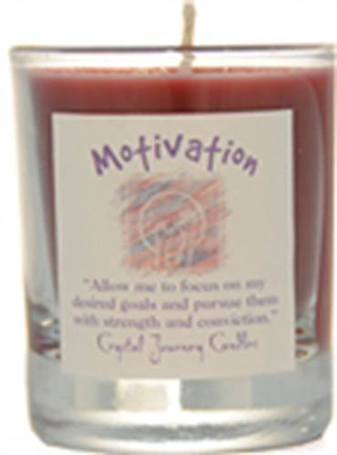 Motivation Meditation Soy Votive Candle